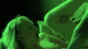 Blonde virgin teen rides older roommate's big cock wildly