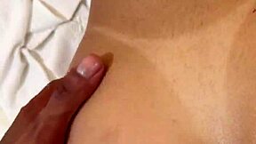 novinha high from club ends up giving tight pussy and ass to two tattooed guys?