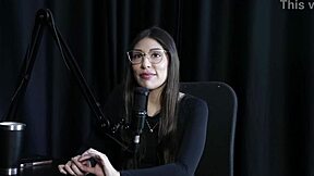 wanna watch melina khalifa's naughty interview full of slutty fun?