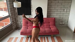 damn this cute 18yo latina loves rough anal on her first homemade vid!