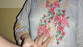 stepsis sneaks in flashing big natural tits begging rough fuck