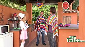 Cinco de Mayo Party with Stepsis Wild Fucking