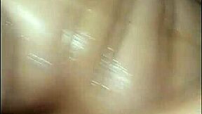 I'm in the shower, feeling a man stroke my big ass and tits!