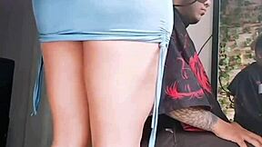 My sensual stylist gives a hot haircut with rough anal action