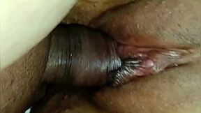 Tira Fucks Her Wife's Pussy Hard, Creampie Cum Filling Mature Teen 18+ Tits And Cock