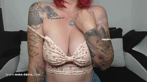 Amateur teen strips and teases her ass