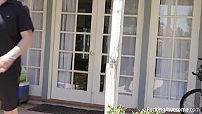 fucking awesome with neighbors gina valentina, deepthroat and doggystyle