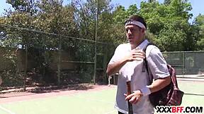 Oh Wow, Summer Camp Tennis Sluts Getting Hardcore with Big Cocks!