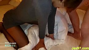 japanese big tits massage turns into fucking