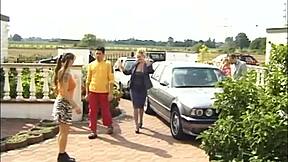 Wow, fucking my boyfriend's stepdad with her!