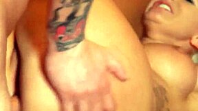 Blonde teen feels intense pleasure in extreme anal riding