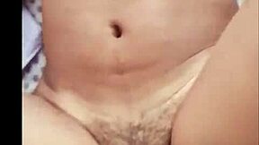 Colombian babe with perfect body gets creampie in her tight pussy during intense pov session