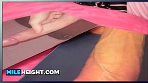 pink girl obsessed with big dicks got stacked by her step bro - petra blair