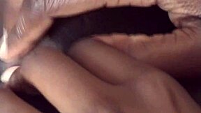 foxy love to caress her wet shaved pussy 😍