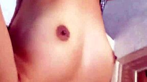 Ella begs for my cum deep inside her tight pussy