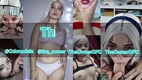 white girl in red lingerie moaning hot