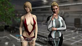 Why is the hentai girl showing her tits in waterworld episode 78?