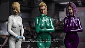 Why is the hentai girl showing her tits in waterworld episode 78?