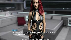 Why is the hentai girl showing her tits in waterworld episode 78?