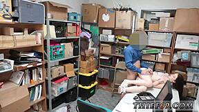 Police woman suspects thief.