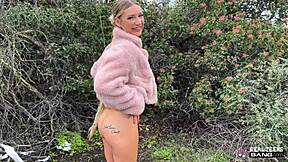 Real teens Daisy Lavoy sucking and banging on a hike