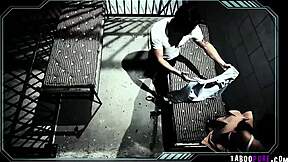 Strangers engage in hardcore fucking inside prison cell