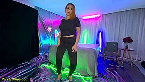 BBW teen's first extreme BBC anal