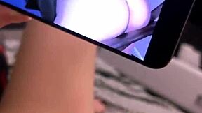 i watch this cute couple with natural tits having real sex at home