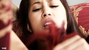 Brunette Czech teen 18+ solo masturbates to intense orgasm