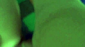 a young skinny girl in homemade danish scene with mom nearby