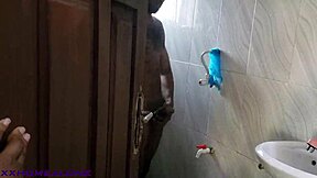 i got wet spying on my stepbro's monster cock