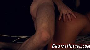 Fed Up Waiting For Taxi! Bondage Anal With Naive 18+ Tourist!