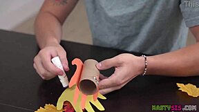 Britt Blair and Haley Spades fulfill stepfamily fetish with group action