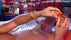 Ebony Girlfriend Takes Big Cock In Her Hairy Beaver Pussy Homemade Thriller