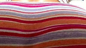 The sexy brunette teen twerks her fat pussy in tight panties up close for nellycantsay.