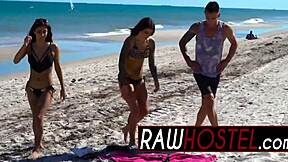 Can this casual brunette teen 18+ handle rough deep throat action or will she beg for more?