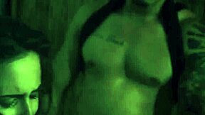 Surprise outdoor encounter with tight bondage