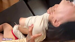 Argentinian petite teen challenges her friend in a heated debate.