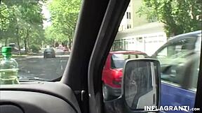 chicks getting fucked in the van outdoors