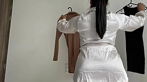 Mrs. Erika Invites Security Guard To Her Room!