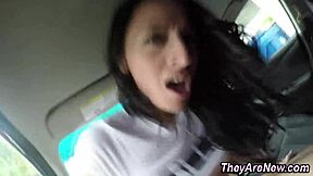 An amateur teen explores public fucking in doggystyle.