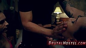 Extreme Rough Double Anal Bondage Gape With Best Mates Aidra Fox And Partner