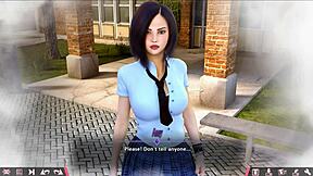 Amateur teen 18+ explores secret anal pleasures with intense assfucking and big tits