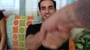 Watch this horny petite blonde's first fucking session!