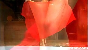 lanna stark's thick ass rides big cock outdoors