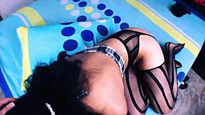 Fuck me harder in missionary, the teen beauty moans to her friend