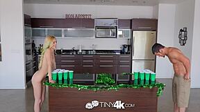 Tiny4k Blonde Alex Grey in St. Patrick's Day Sex Games