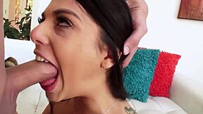 Gina Valentina blows cock