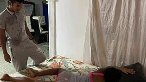 My stepbrother passionately fills my tight pussy and unloads on my big latina tits