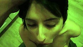 Stepsister Fucked Hard by Stepbrother in Kitchen POV with Monster Cock Action